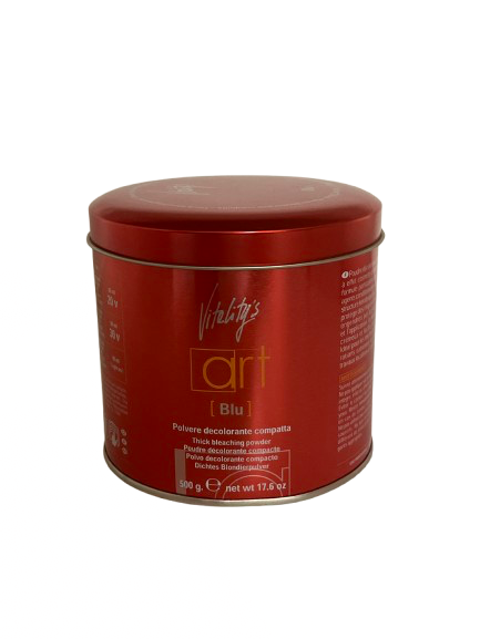 VITALITY'S Ontkleuring - Ontkleuringspoeder 500 gr blauw poeder POT ROOD