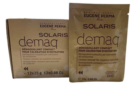 PERMA COLORATION SOLARIS DEMAQ.12 SACHETS DÉMAQUILLANT COULEUR