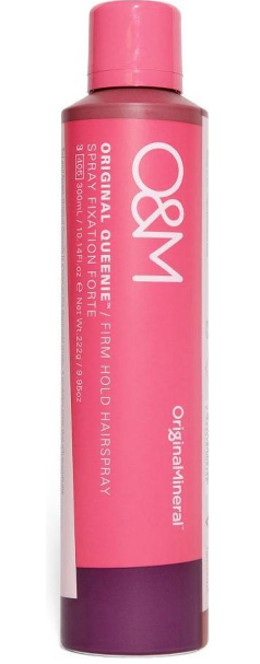 O & M "ORIGINAL QUEENIE" FIRM HOLD HAIRSPRAY 300 ML