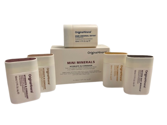 O & M "MINI MINERALS SUMMER BOX" 5 X 50 ML