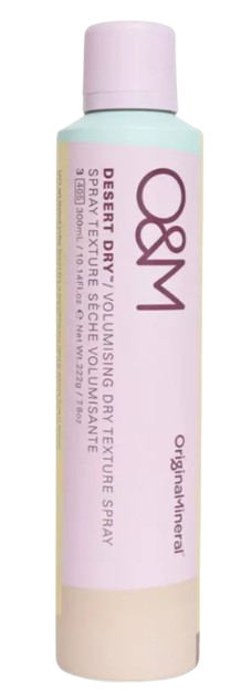 O & M "DESERT DRY" VOLUMISING DRY TEXTURE SPRAY 300 ML