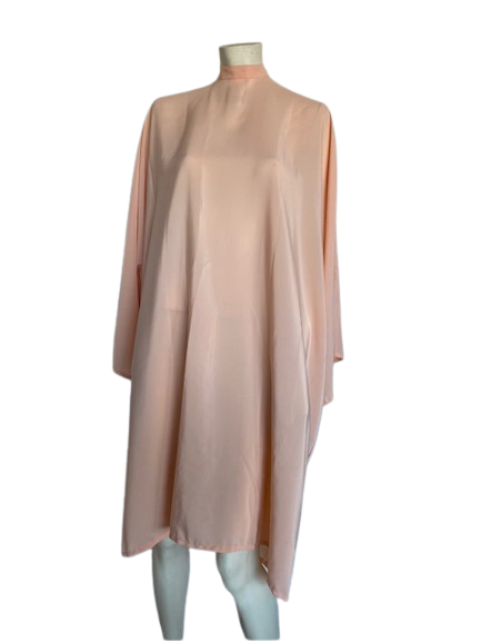 COHEN Peignoir de coiffure Galaxie poly-froissé rose
