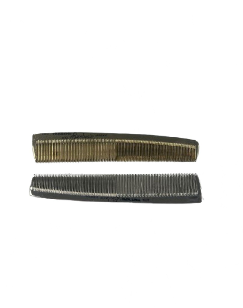 TRIUMPH Peigne Coupe n° 4204 Or/Argent