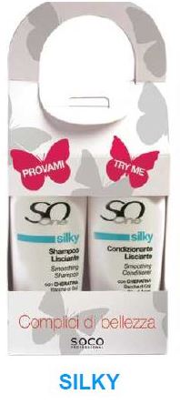 *** SO ONE Silky - Combo Shampoo 100 ml & Conditioner 100 ml