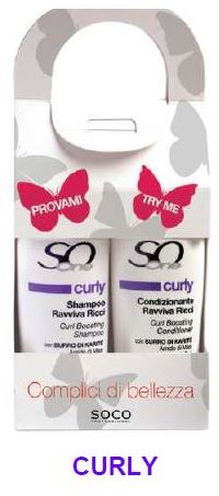 *** SO ONE Curly - Combo Shampoo 100 ml & Conditioner 100 ml