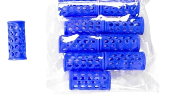 *** SIBEL Permanentkruller -  Form Lock Kort 10 Stuks Blauw