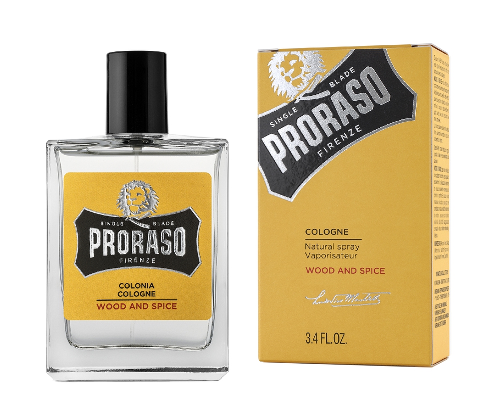 *** PRORASO Eau de Cologne 100 ml Wood & Spice