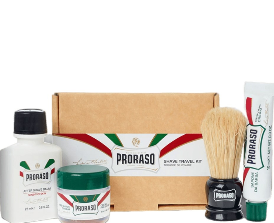 *** PRO RASO - Travel Set / Kit Shaving