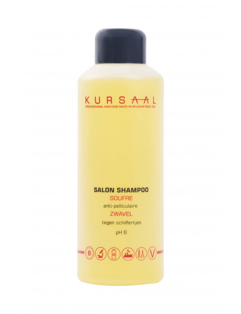 *** KURSAAL Shampoo - Zwavel Anti-Schilfers 1000ml