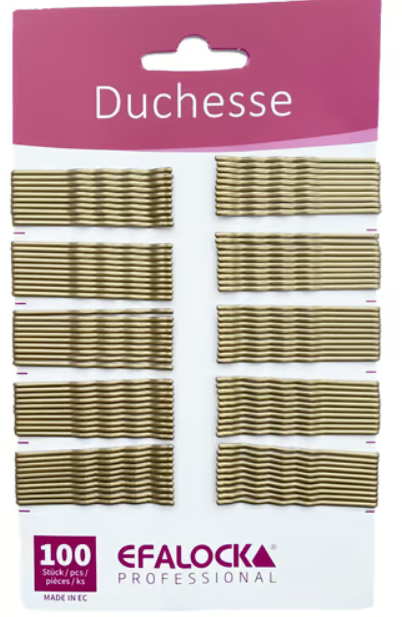 *** EFALOCK Schuivers - Duchesse 5cm - 100pcs - golden