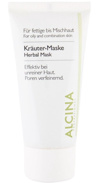 *** ALCINA - Huidverzorging Vette Huid/Mix Huid - Kruidenmasker    50ml