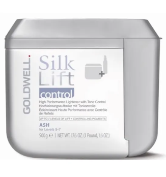 GOLDWELL Ontkleuringspoeder - Silklift Control Ash Level 5-7 500gr POT