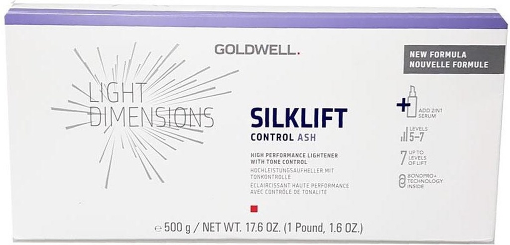 GOLDWELL Ontkleuring- Silklift Control Ash level 5-7 500 gr