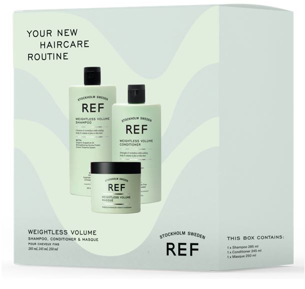 REF Gift Box - Haircare Routine Box - Weightless Volume