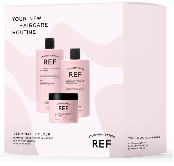 REF Gift Box - Haircare Routine Box - Illuminate Colour