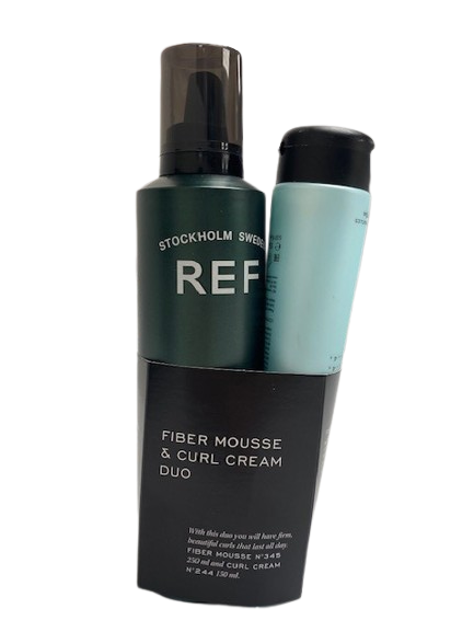 REF Duo Set - Fiber Mousse 250 ml + Curl Cream 150 ml