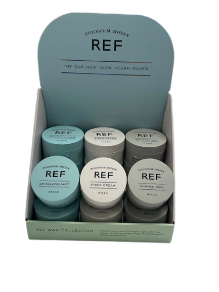 REF Display 12 stuks - Assortiment Wax-Paste