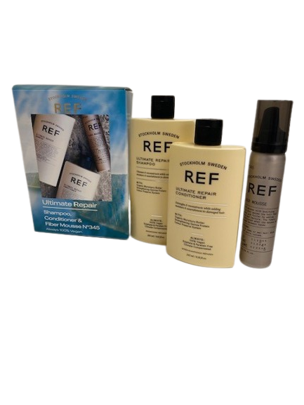 REF Box - Ultimate Repair - Shampooing+ConditionerFiber Mousse