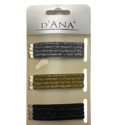 DANA Haarfantasie - Haarspeld Zilver/Goud/Zwart