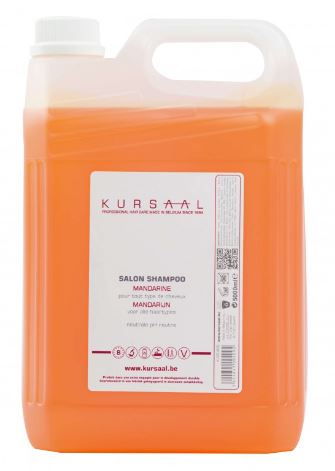 KURSAAL Shampoo - Mandarijn Normaal Haar Bidon 5000 ml