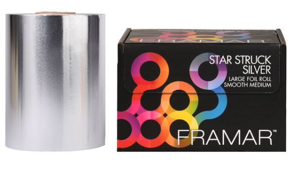 FRAMAR Alu Foil- Roller 98 m - Smooth - Star Struck Silver