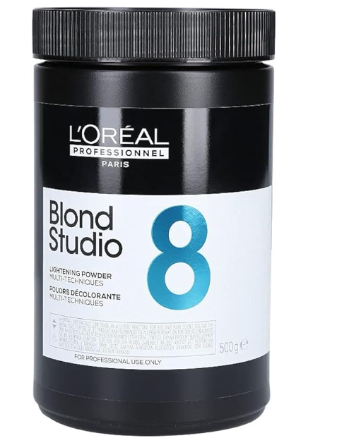 L'OREAL Ontkleuringspoeder - Studio Blond 8 Multi Techniques Powder 8T 500 gr