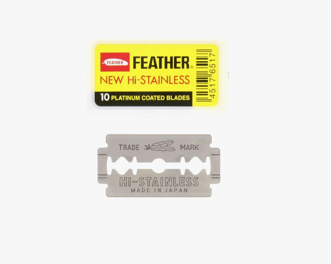 FEATHER Scheermesjes - Double Edge Mesjes 10 Stuks