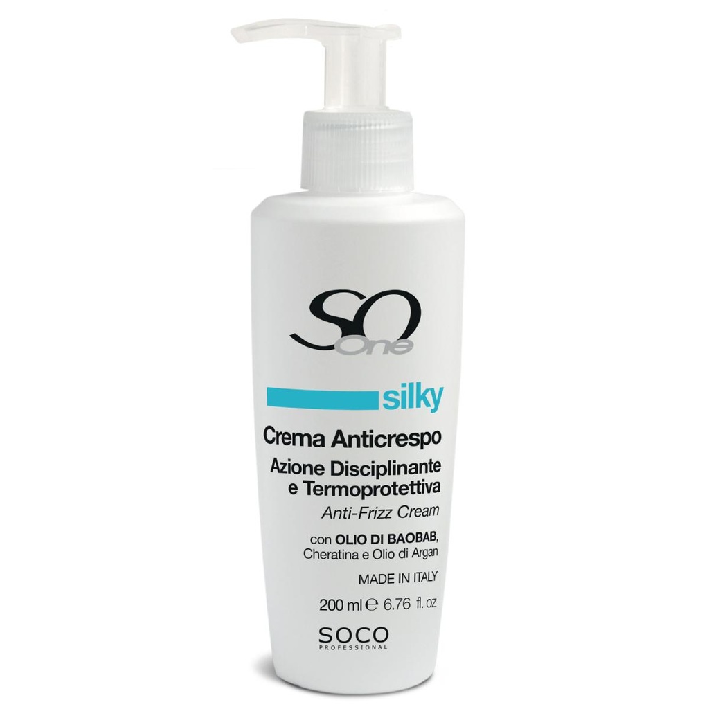 SO ONE Anti-Frizz Cream - Crema Anticrespo 200 ml