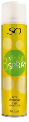 SO ONE Hairspray - 3rd Hair Spray Extra Forte (with gas) 400 ml