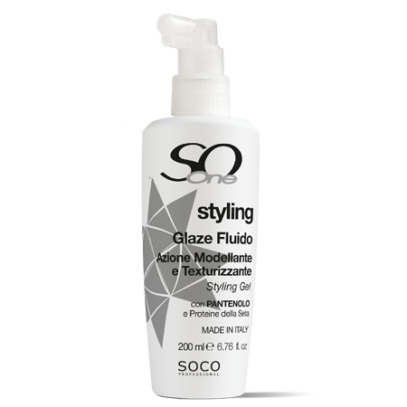 SO ONE Styling Gel - Glaze Fluido 200 ml