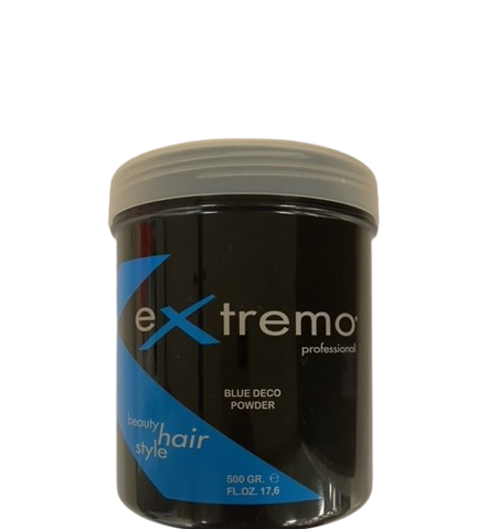 [014400010] *** EXTREMO Ontkleuringspoeder - 500gr blue deco powder