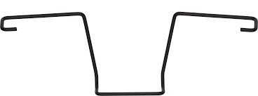 [02811162372410] EFALOCK Mirroir Holder Black Matt