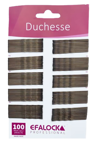 [2116660784] *** EFALOCK Schuivers - Duchesse 5cm - 100pcs - brown