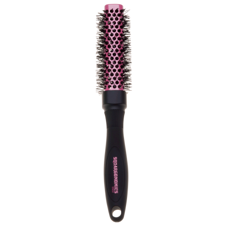 [2116657132] DENMAN Brosse brushing – Squaregonomic Rose Large 33 mm