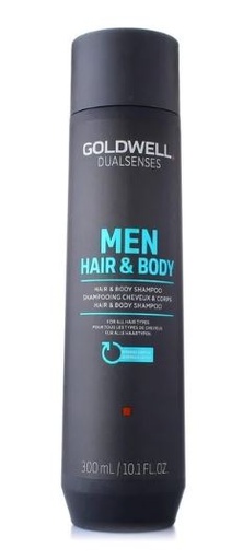 [2116655123] GOLDWELL Dualsenses - Men Hair & Body Shampoo 300 ml