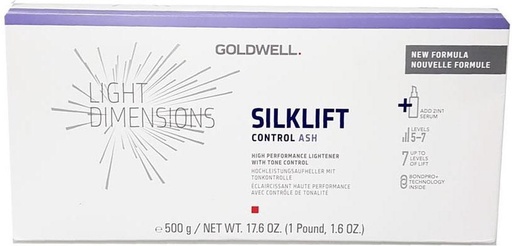 [2116675861] GOLDWELL Décoloration - Silklift Control Ash level 5-7 500 gr