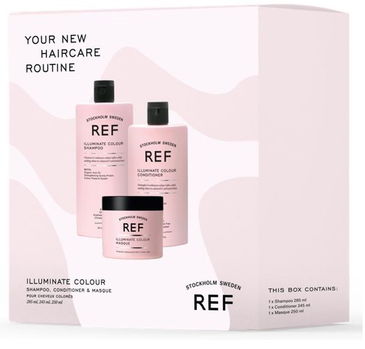 [82120] REF Gift Box - Haircare Routine Box - Illuminate Colour