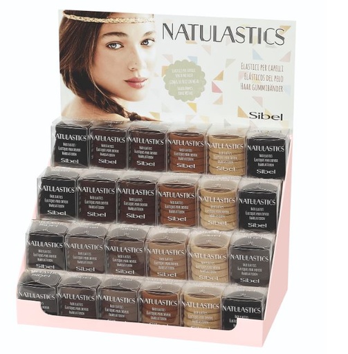 [P002895] SIBEL Haarfantasie - Natulastics Display 36 Stuks