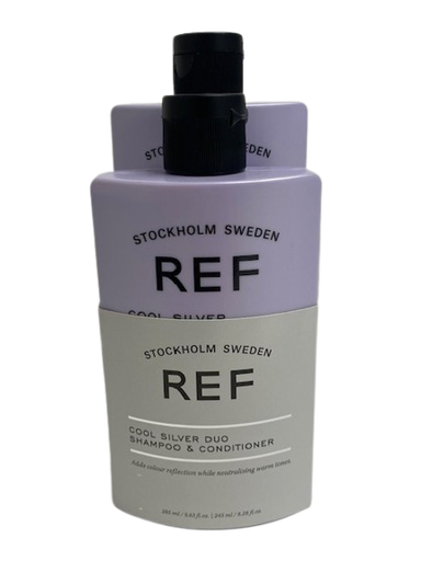 [7350016784115] REF Duo Set - Cool Silver Shampooing 285ml + Après-Shampooing 245ml