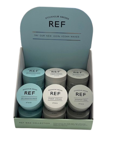 [7350016782098] REF Présentoir 12 Pièces - Assortiment Cires-Pâtes