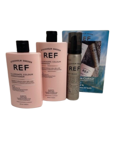 [7350016785129] REF Coffret - Illuminate Colour - Shampooing+Soins+Fiber Mousse