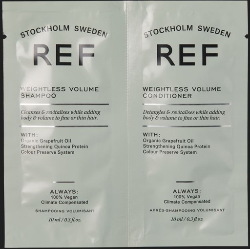 [25100] REF Tester - Weightless Volume Shampoo+Conditioner 10 ml