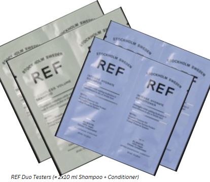 [25030716581] REF Tester Pakket - 4 Stuks