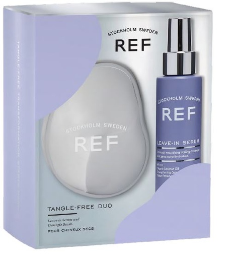 [P25000] REF Tangle-Free Duo Set (Serum + Detangling Brush)