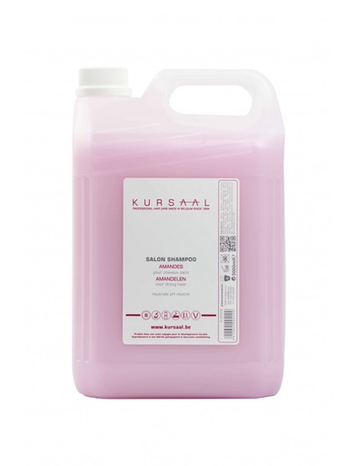 [K.00429] KURSAAL Shampooing - Amandes Cheveux Secs 5000 ml