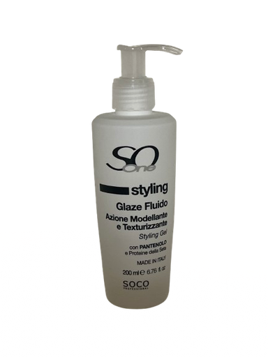 [2116677102] SO ONE Styling Gel - Glaze Fluido 200 ml