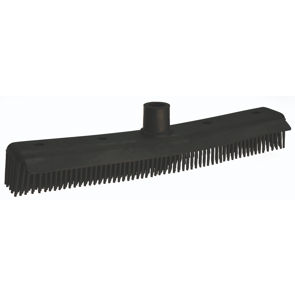 [P001779] SIBEL Broom - Gummi Brooom with squeegee Black