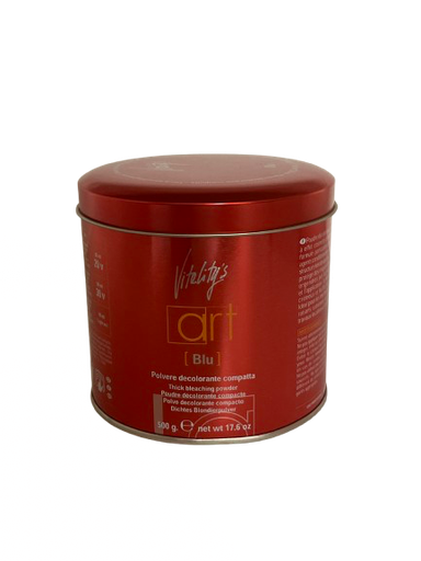 [014410021001] VITALITY'S Ontkleuring - Ontkleuringspoeder 500 gr blauw poeder POT ROOD