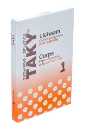 [055577010] Taky  ontharingsstrips  8 st - lichaam