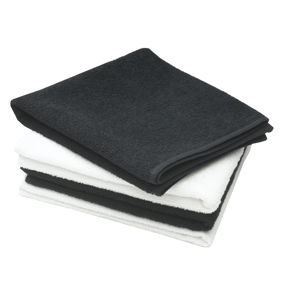 [P002474] SIBEL Towel - 50x80 cm Invincible Zwart
